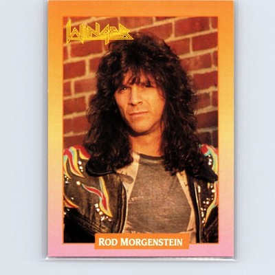 1991 Brockum Rock Cards Rod Morgenstein #280