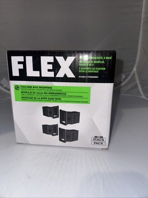 Flex Stack Pack Mounting Brackets 2 Pack