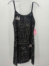 Pre-Owned Alice + Olivia Black Size Medium Short Sleeveless Dress