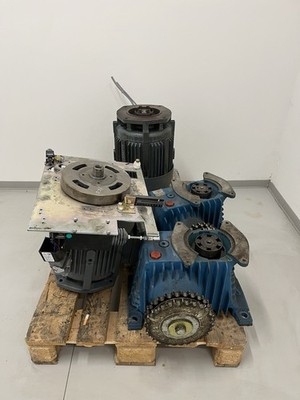 Schindler Aufzugsmotoren + Getriebe + Bremsen (Konvolut)
