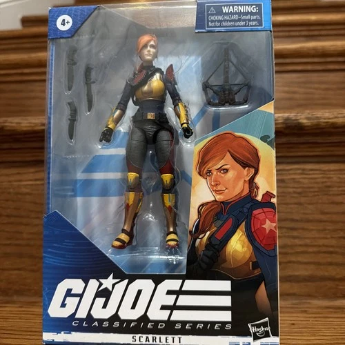 Hasbro Gi Joe Classified 6" Scarlett Action Figure NEW