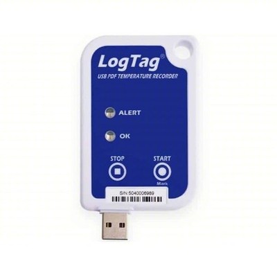 LOGTAG UTRIX-16 Data Logger: -22°F to 158°F, -30°F to 70°C, UTRIX-16, Temp, 158°