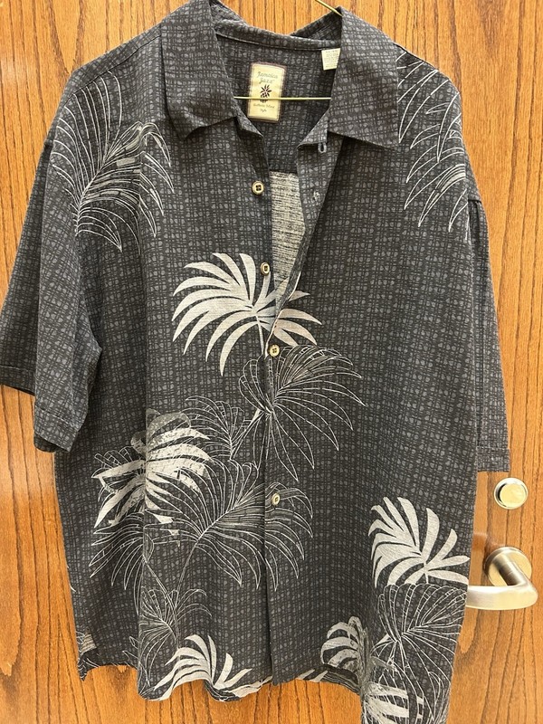 Jamaica jazz Men's Hawaiian Short Sleeve Shirt XL