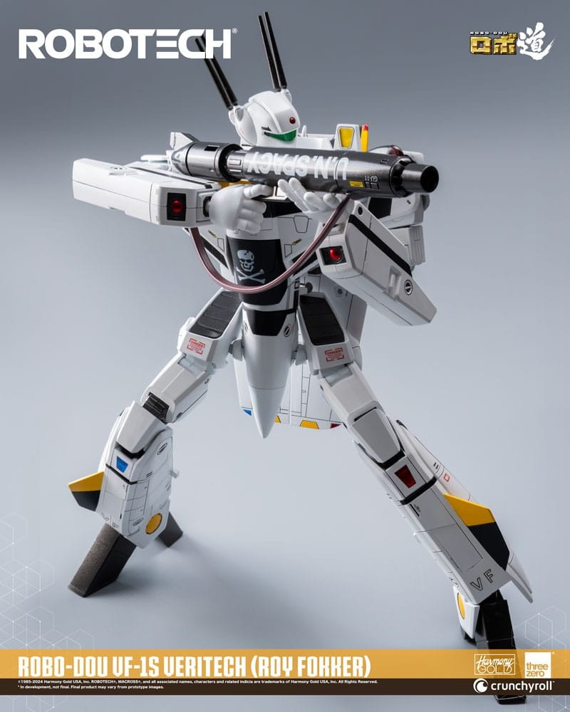 THREEZERO MACROSS ROBOTECH 8'' ROBO-DOU VF-1S VERITECH ROY FOKKER