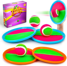 Toss and Catch Ball Game Set - Outdoor  Indoor Sports Toys for Kids - Outside