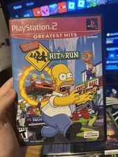 The Simpsons Hit & Run Sony PlayStation 2 PS2 Greatest Hits No Manual Untested
