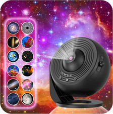 Galaxy Projector for Bedroom, HD Image Star Projector Galaxy Light Adjustable...