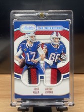 2024 Absolute Josh Allen Dalton Kincaid Team Tandem Materials 7/49 Dual Patch