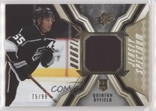 2021-22 SPx Rookie Jersey Gold Spectrum 75/99 Quinton Byfield #RJ-QB 05iv