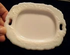 Vintage Milk Glass Trinket Dish 5" X 4"