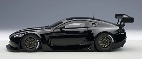 AUTOart Composite Model Aston Martin V12 Vantage GT3 2013 Black 38570 Model Car - Immagine 3 di 4