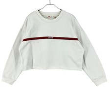 LEVI'S STRAUSS  CO Women Cropped Pullover Jumper Sweatshirt Top Size L