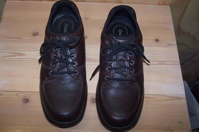 Dunham Men's Windsor Lace Up Dark Brown Leather R-Bar Shoes 8000BP SZ 11 EUC