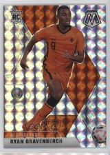 2021 Panini Mosaic UEFA Euro 2020 Silver Prizm Ryan Gravenberch #148 17yz