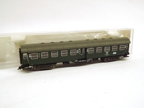 Fleischmann 5129A DB 2. Klasse Drehgestellwagen 508029-11826-4 grün (Spur HO) Originalverpackt | Zustand: Used