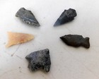 Lot of 5 Arrowheads Spear Points Native American Butler County Ohio A-28 — photo 7