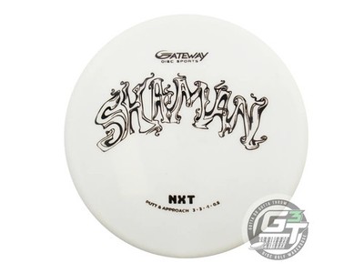 NEW Gateway NXT Shaman 173g White Black Stamp Putter Golf Disc