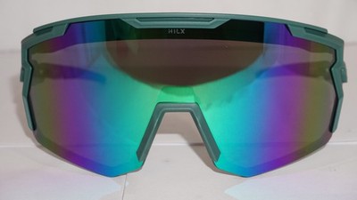 HILX New Sunglasses KINETIK Samurai Green Green Mirror HSM03902 130