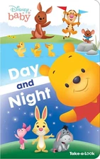 Disney Baby Winnie the Pooh - Day and Night Take-a-Look Board Book - Look an...