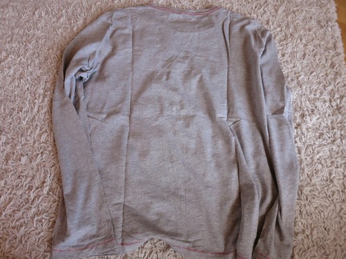 4 magliette Desigual magliette magliette maniche lunghe colorate bianco grigio oliva taglia XXL - Foto 6 di 11