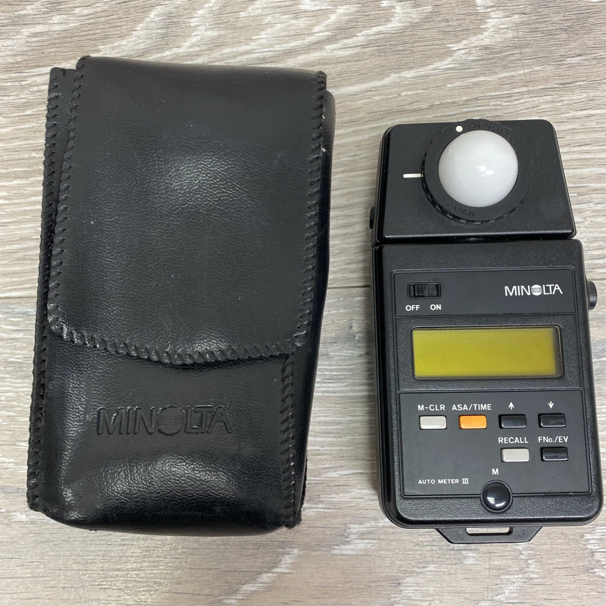 Minolta Light Meter Iii for sale - eBay