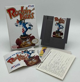 Rockin' Kats Nintendo NES Boxed With Manual - No Poster