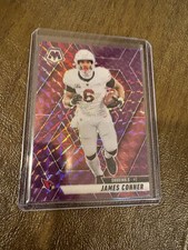 James Conner 2025 Mosaic Purple Prizm /49 cardinals