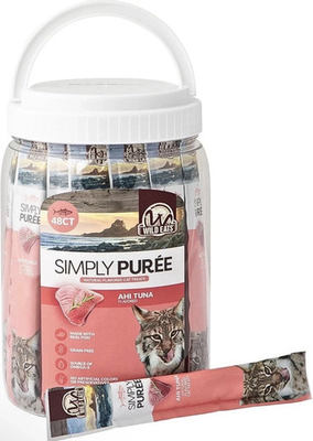 #ad #ad Wild Eats Simply Puree Ahi Tuna Tub for Cats 48X 1 2oz High Protein Servings $19.99