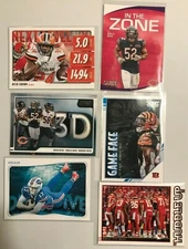 2020 score Football Inserts, Parallels, Pick From List