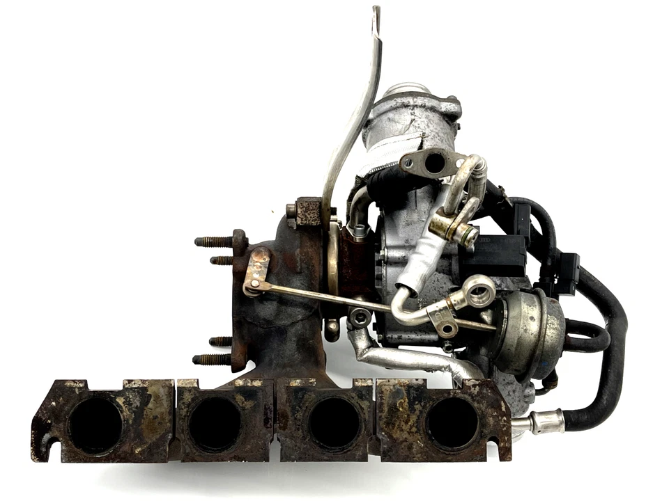 AUDI A4 A5 Q5 2009-2012 2,0 L TURBO MOTOR TURBOCOMPRESOR CON COLECTOR FABRICANTE DE EQUIPOS ORIGINALES Foto 3 de 4