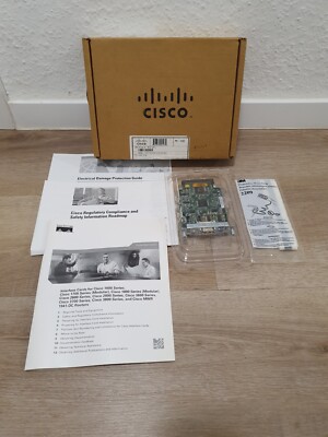 Cisco 2-Port Serial WAN Interface Card Spare WIC-2T NEW Box Seriell Port Karte