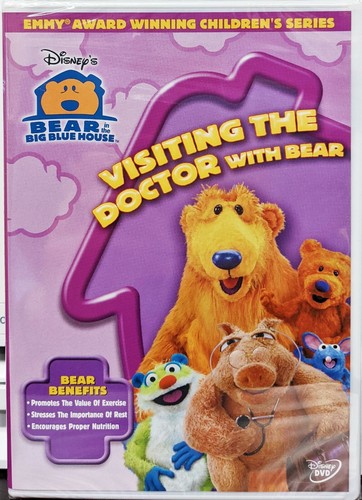 Bear in the Big Blue House: Visiting the Doctor with Bear (DVD, 2005) Disney NEW
