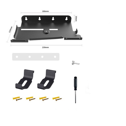 Pour Ps5 Slim Support Support Support Mural Kit Support Playstation 5 Support de Rangement - Photo 2/6
