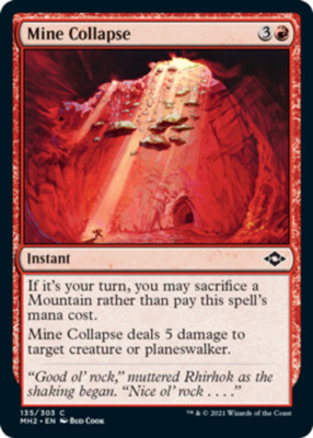 Mine Collapse - Foil x1 - Modern Horizons 2 - NM-Mint, English - Modern Horizons