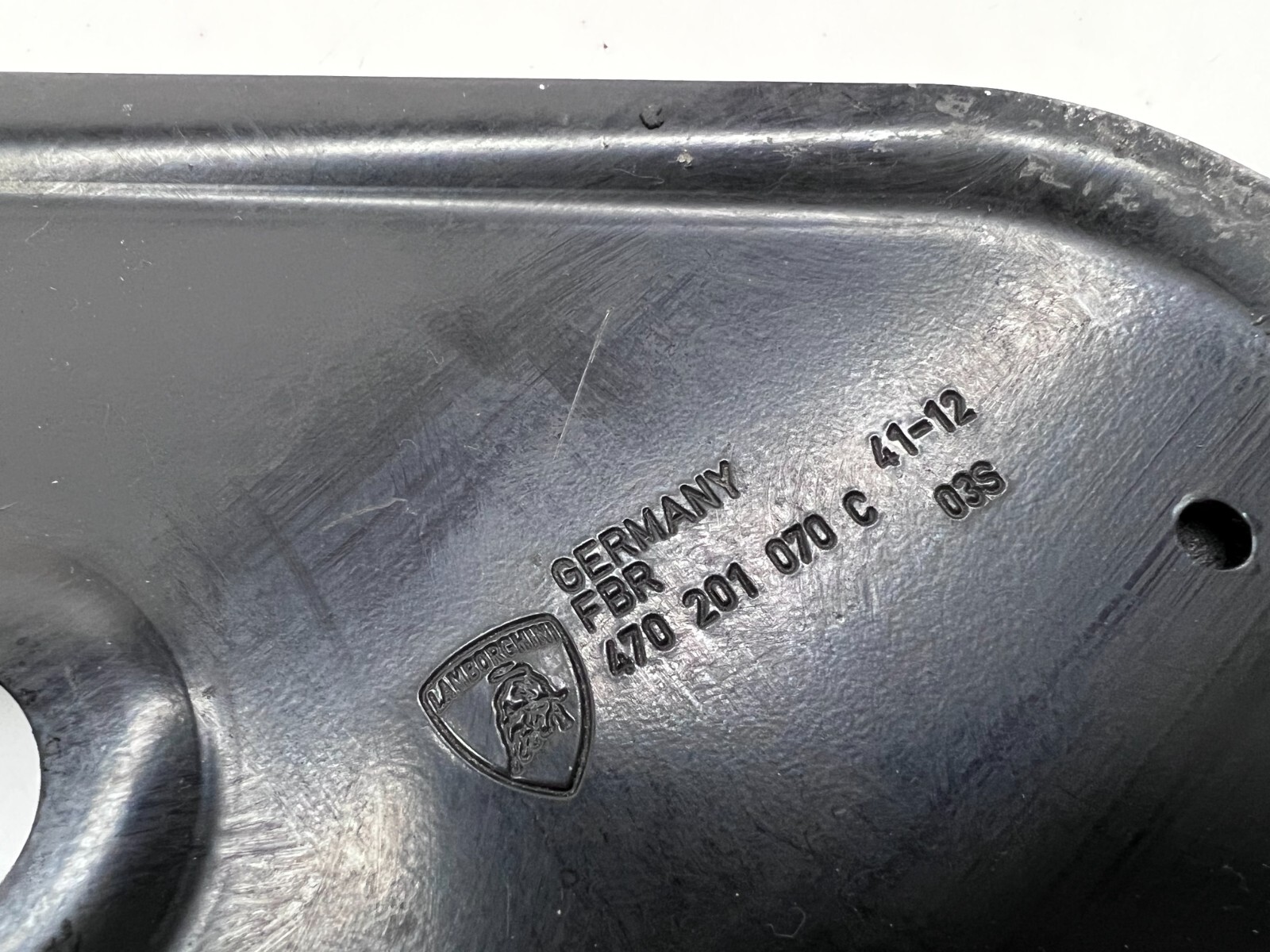 LAMBORGHINI AVENTADOR LP740 750 PASSENGER RIGHT FUEL TANK SUPPORT OEM 470201070C