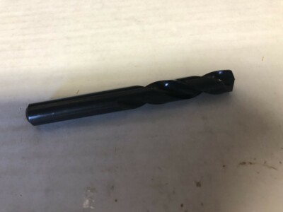 .3860'' W HIGH SPEED STEEL 135 DEGREE SPLIT POINT STUB DRILL BLACK OXIDE