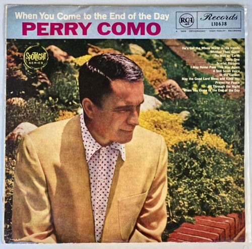 Perry Como – When You Come To The End Of The Day LP 12" 1958 - Imagen 1 de 3