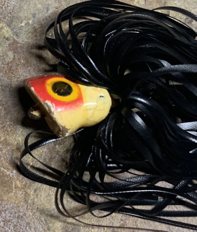 Fly Popper vintage. Negro con cabeza amarilla. Raro. Buen estado Foto 4 de 4