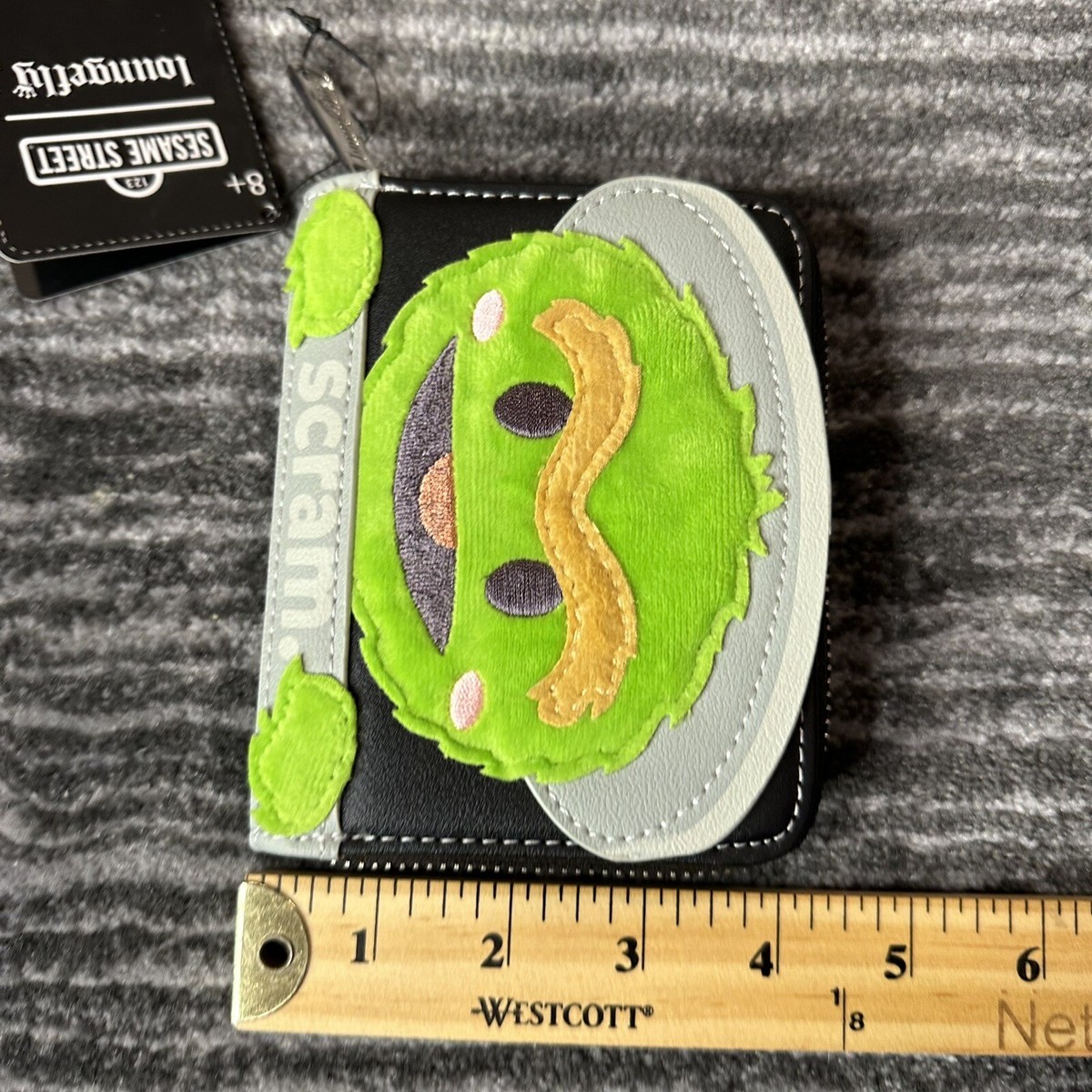 Loungefly Oscar The Grouch Sesame Street Scram Wallet 