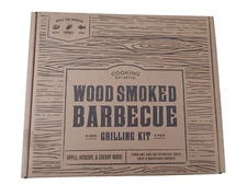 Cooking Gift Set Co Wood Smoked Barbecue Grill Kit, 7 Piece Set