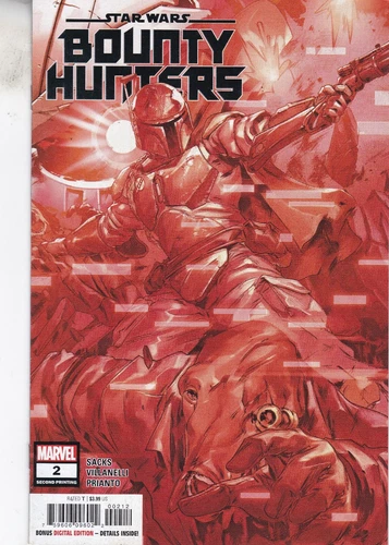 MARVEL COMICS STAR WARS BOUNTY HUNTERS #2 NOV 2020 2ND PRITNING FAST P&P