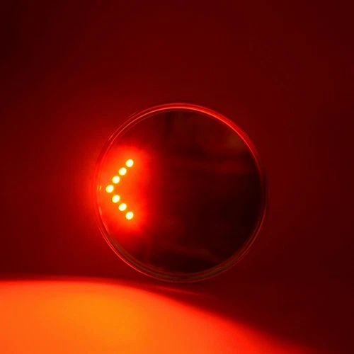 Par de espejos retrovisores convexos señal de giro LED RH & LH para auto Chevy 66-72 - Imagen 10 de 12