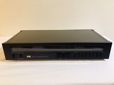 Vintage Sansui Quartz PLL Synthesizer AM FM Stereo Tuner T-9