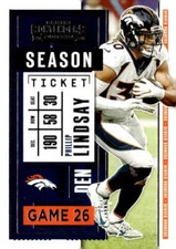 2020 Panini Contenders #72 Phillip Lindsay