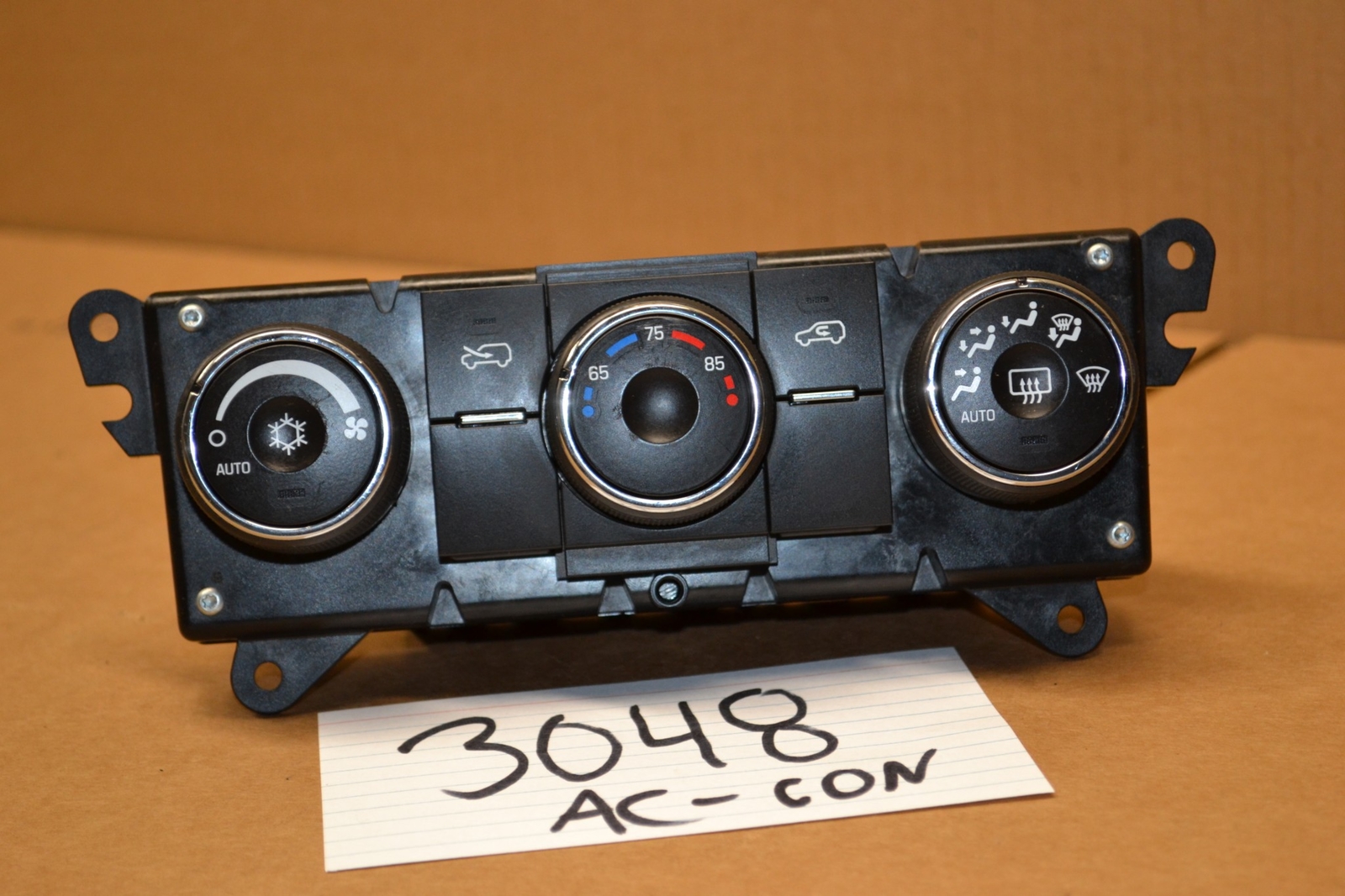 08 09 10 Saturn VUE Used A/C Temperature Control Stock #3048-AC