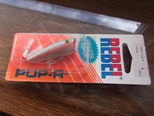 Older USA Rebel Teeny Pop R, P-50, #G4, 2",  G Finish Green Pink Pearl