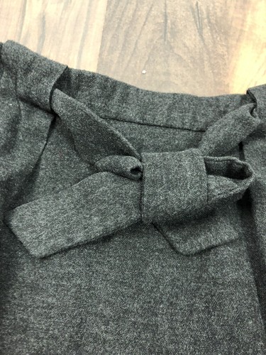 Zara Girls gray skirt sz 13/14 -zipper on side--nice! Af11 - Picture 2 of 5