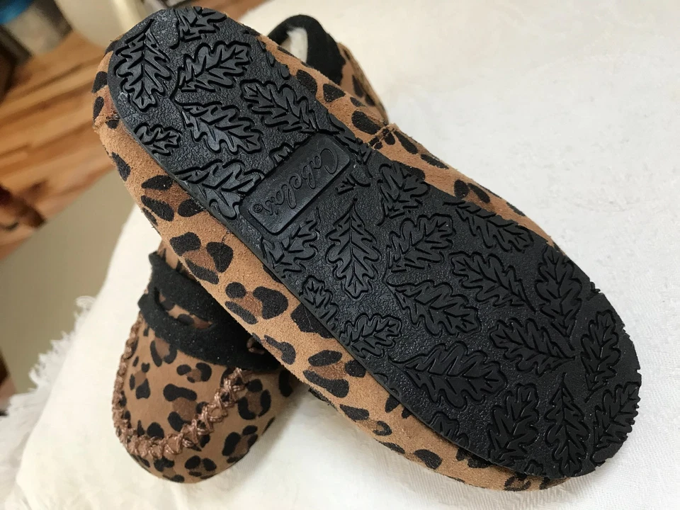 Zapatilla/Mocasín CABELLA'S PARTE SUPERIOR DE CUERO Talla 10M Niña Forro de Piel Sintética Foto 2 de 3