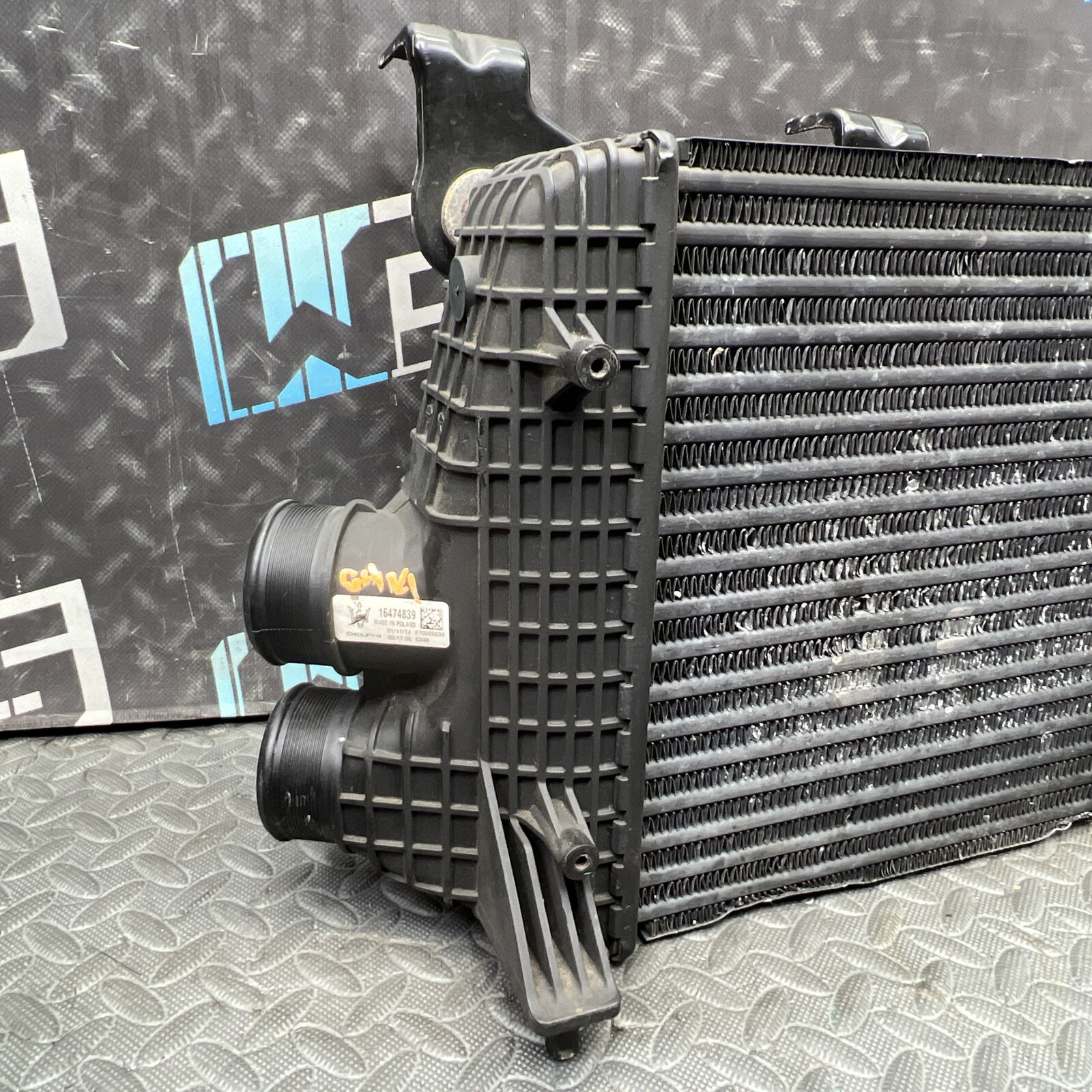 OEM 2014-2019 MASERATI GHIBLI SQ4 3.0L LEFT DRIVER FRONT RADIATOR INTERCOOLER