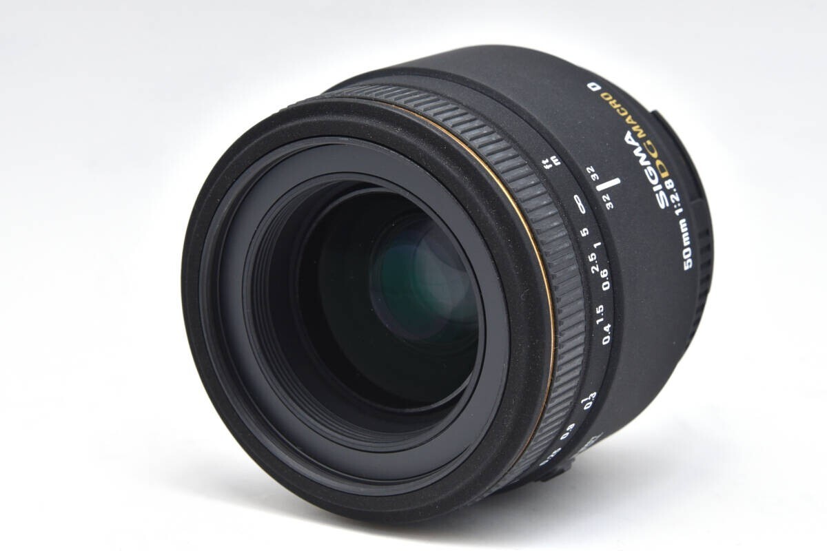 Near Mint] Sigma EX 50mm f/2.8 DG Macro Single AF Lens for Nikon F